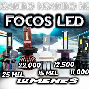 Luces LED para carros de 11 mil lúmenes - NCAMINO