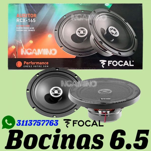 Bocinas focal 6.5