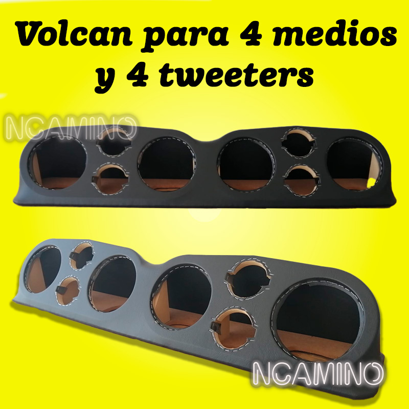 Volcan para 4 medios y 4 tweeters - NCAMINO