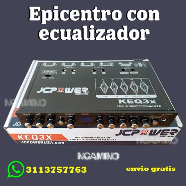 Ecualizador con epicentro Jc Power