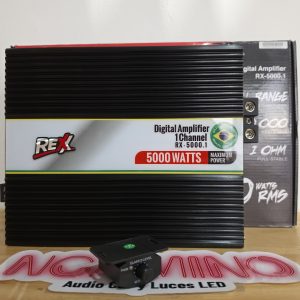 Amplificador 5000.1 RX-5000.1 1 Canal Full Range REXX