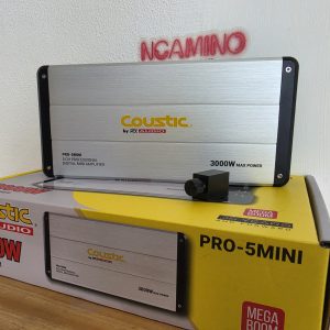 Amplificador Coustic 5 canales PRO-5MINI 5 Canales