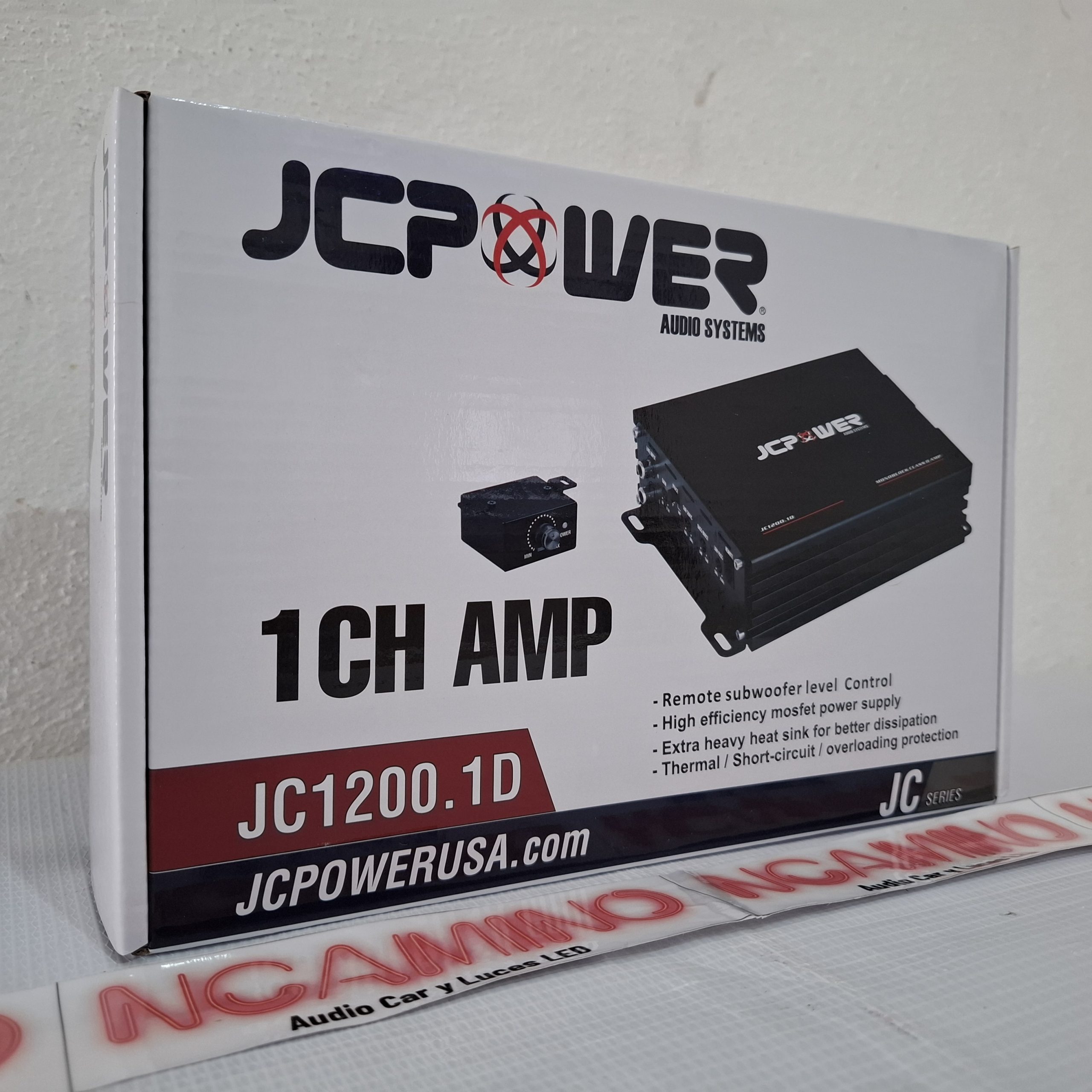 Amplificador JC Power 1200.1 JC1200.1D 1 Amplificador JC Power 1200.1 JC1200.1D