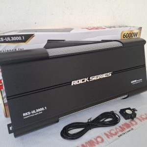 Amplificador Rock Series 6000 Watts 1 Canal  Clase D RKS-UL3000.1