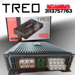Amplificador Treo DYNAMIC4 4 Canales Clase A/B 1800 Watts 150x4